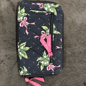 Vera Bradley Black Quilted Wallet